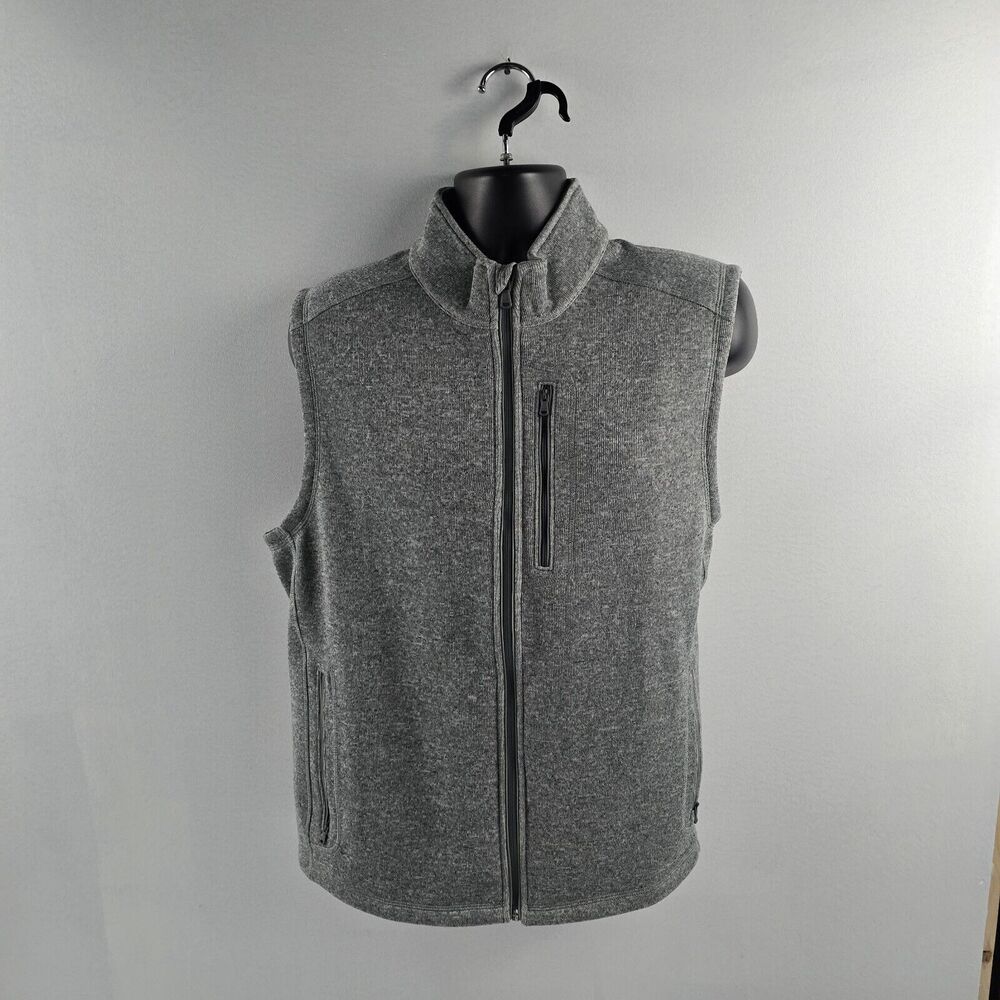 Vineyard Vines gray‎ heathered vest mens Large 4901